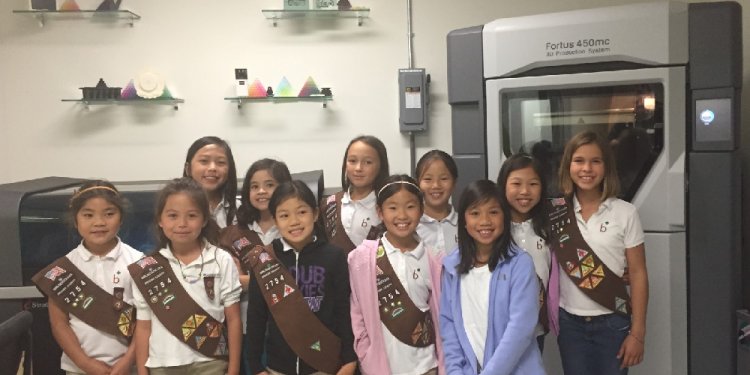 California Girl Scout Troop