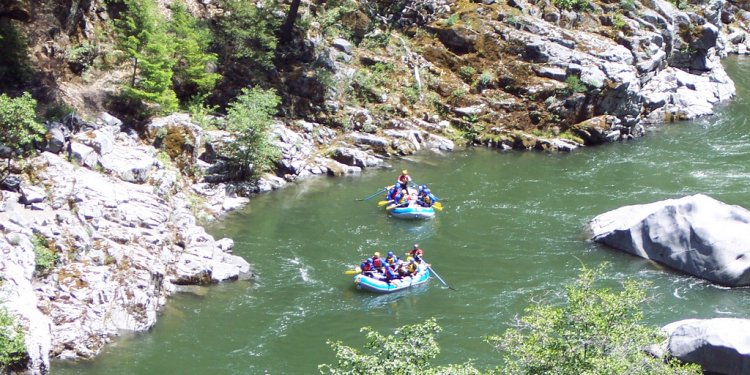 Above the Last Chance Scout - California Salmon River Rafting - Northern California