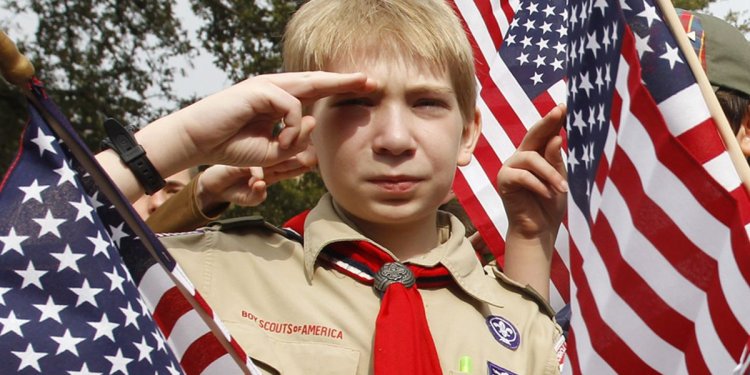 Merits a Boy Scout uniform