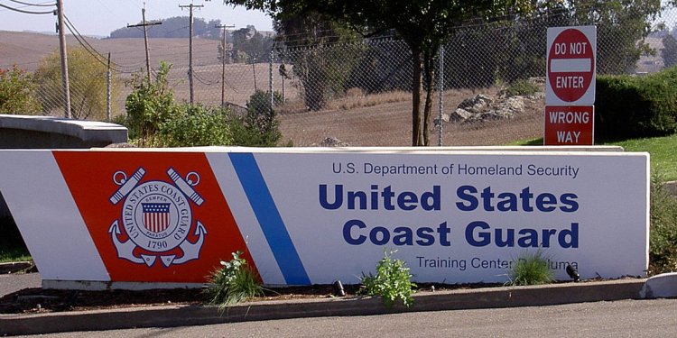 Entrance to Coast Guard