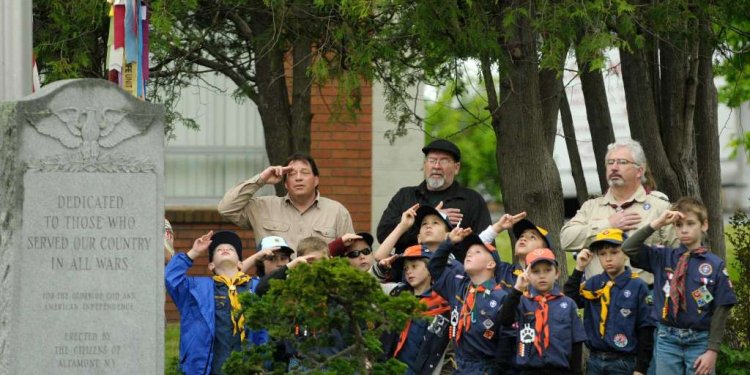 Members of the Cub Scouts Pack