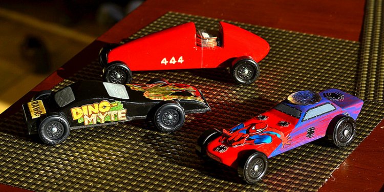 Pinewood Derby entries