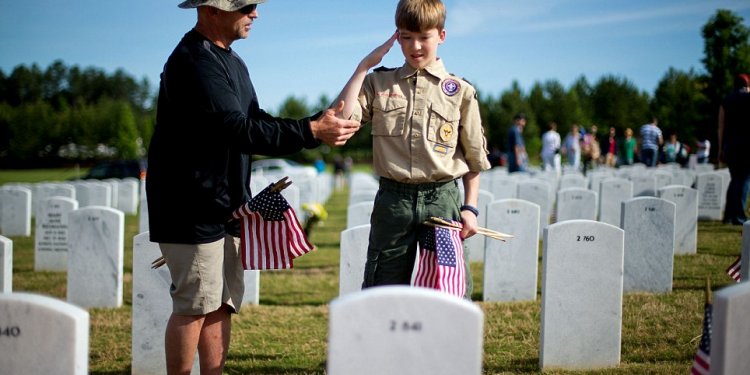 Shows Boy Scout Logan