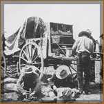 An old-fashioned Chuckwagon