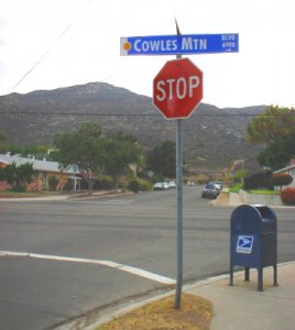 Cowles Mountain summit, from Cowles Mountain Blvd.