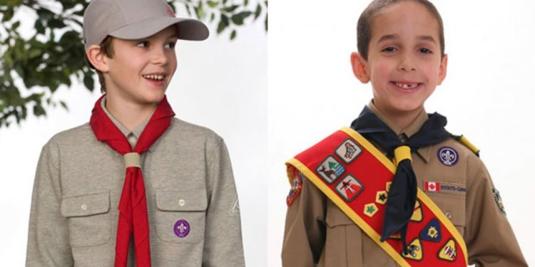 Boys Scouts California uniform