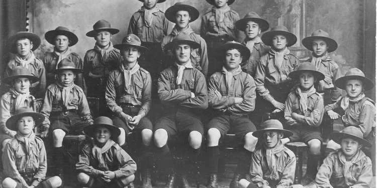 Old Boy Scouts California uniforms