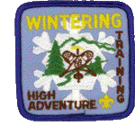 Winter Camping and Travel Training Patch